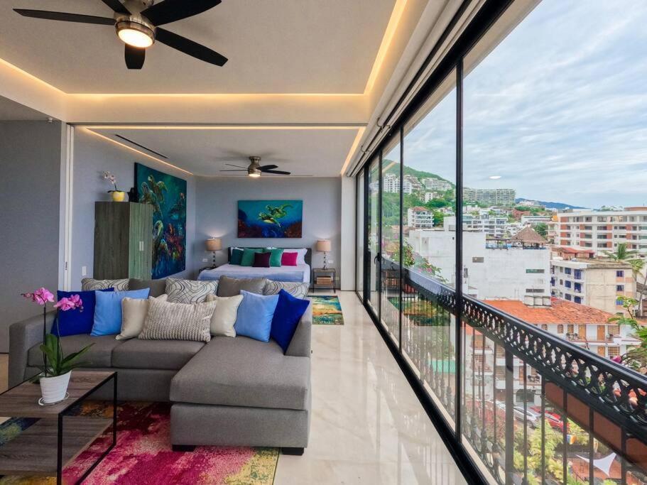 Luxury Oceanview Modern Condo Puerto Vallarta Exterior foto